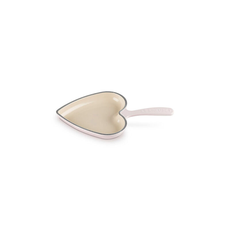 Le Creuset Heart Skillet 16cm Shell Pink image number 0